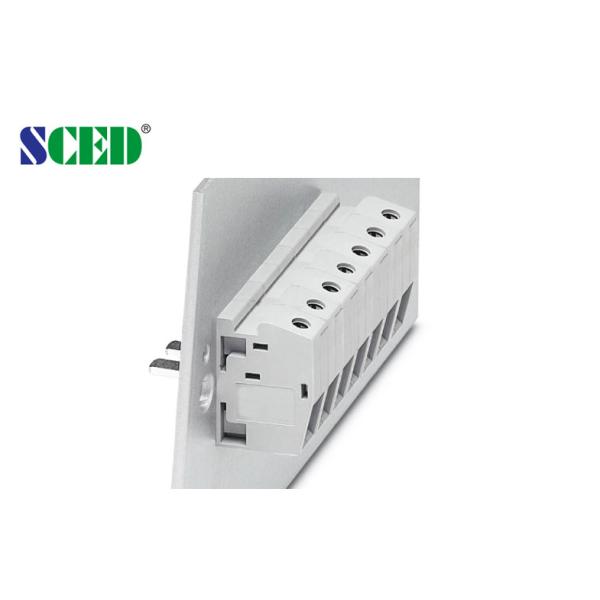 65A Through Panel Terminal Blocks For Electric Lighting Pitch 10.1mm UL CE