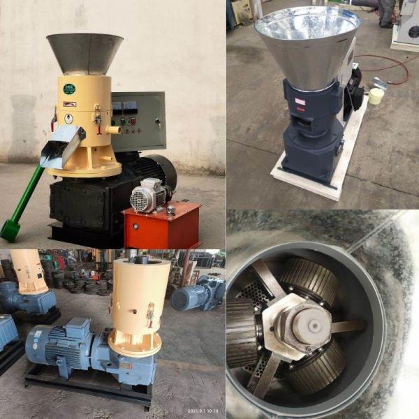 PLC 500kg /H Wood Pellet Mill Wood Pellet Production Line