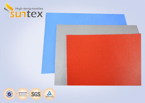 A tela revestida da fibra de vidro do silicone para cores de pano da junção de expansão pode ser feita como o pedido, o cinza, o preto, o branco, etc.