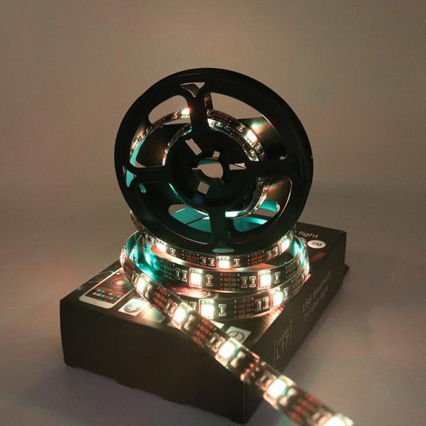 C02 magic tv usb flexible color changing smart app 5050 smart rgb waterproof Led strip lights