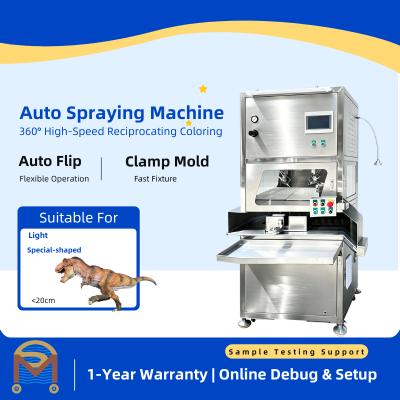Automatic Spray Painting Machine, Coating Equipment for Plastic Dinosaur Tyrannosaurus Rex Toy Surface Spraying