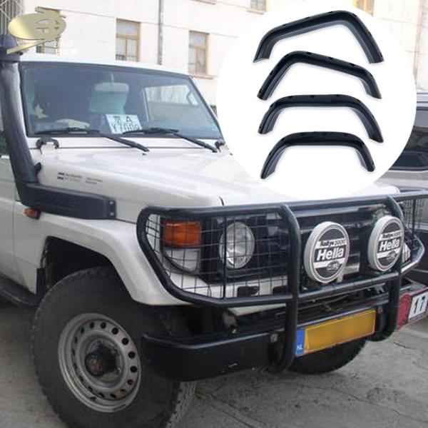 Pocket Style Fender Flares ,  ABS Fender Flares For Toyota Lc70 71 73 74 75 78 79