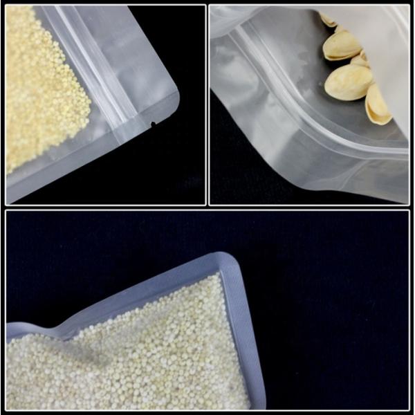 Замороженный штейном плоский мешок сумки пластиковой упаковки молнии для чокнутой конфеты