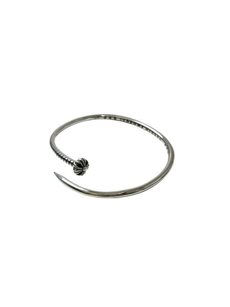 Polished Finish 925 Silver Bangles Round Hypoallergenic Fashionable