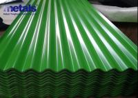 Gague 28 Hoja de techo de acero corrugado recubierta de color PPGI/PPGL 750x2400mm