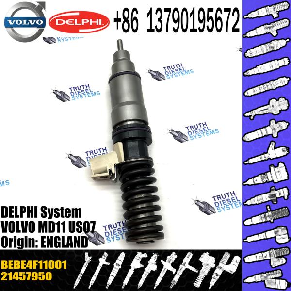 Bocal comum Bebe4f11001 21457950 do injetor de combustível do trilho do inyector diesel para o CAMINHÃO MP7 da CAPA DE CHUVA do motor de VOL E3.3