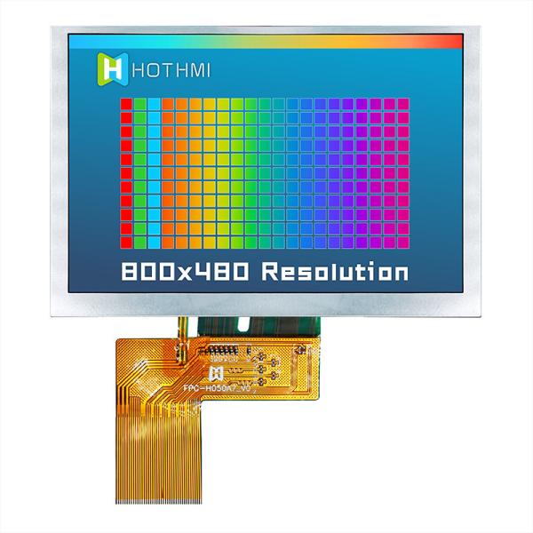 5,0 изготовитель дисплея мониторов TFT LCD солнечного света IPS дисплея дюйма 800x480 читаемый