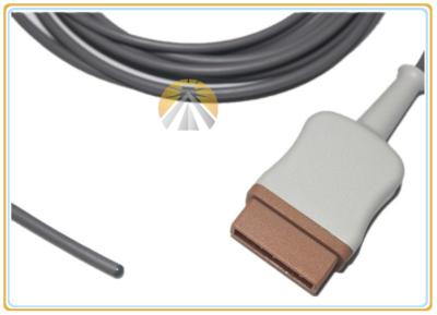 Ge Marquette Rectal Medical Temperature Probe Cable 11 Pin Gray Color