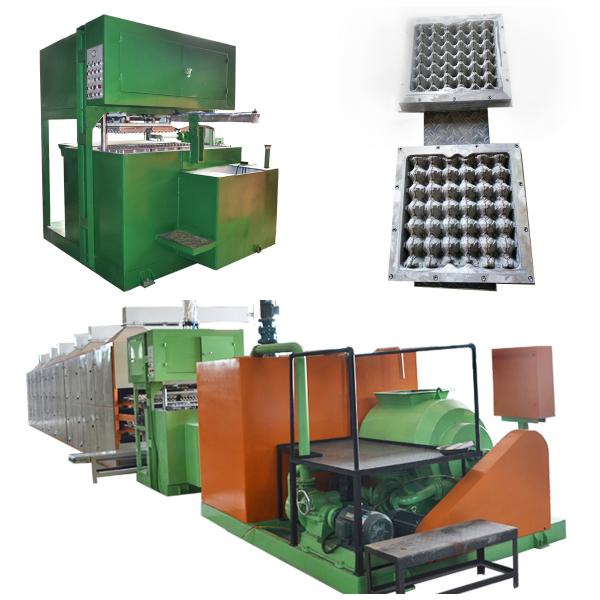 Potenciômetro pequeno Tray Egg Paper Tray Machine do berçário do molde da polpa de Wanyou