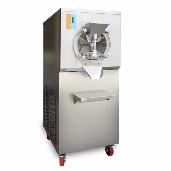 Hard / Italian Ice Cream Gelato Making Machine 45-48L/H 13L Tank Capacity