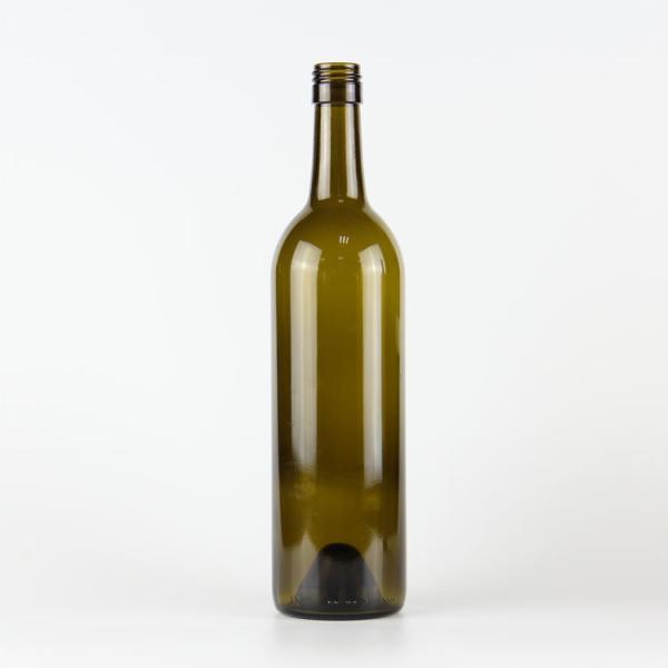Burgundy Red Wine Bottles Standard 750ml Lead-Free Glass Gift Box Available Direct Supply from Wineries