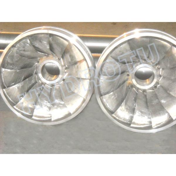 Francis Turbine Runner Water Head 10m-300m Stainless Steel 0Cr13Ni4Mo Hydropower Equipment