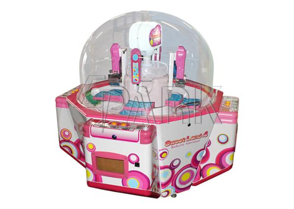 Funny Sweet Land 4 Players Toy Stacker Game Machine Simulator 12 Months Warranty