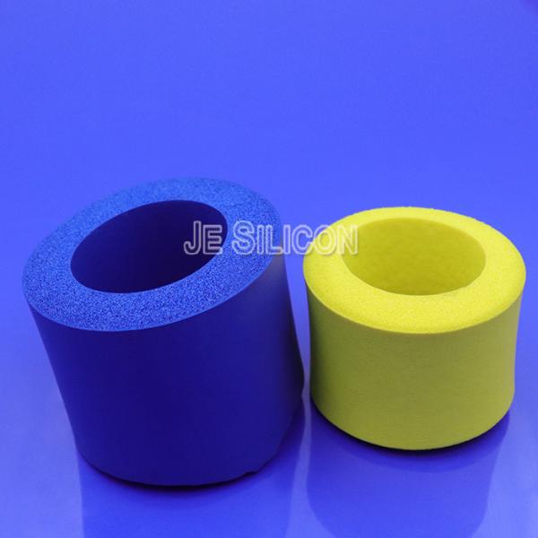 Eco Friendly Anti Aging 40A Silicone Sponge Tubing