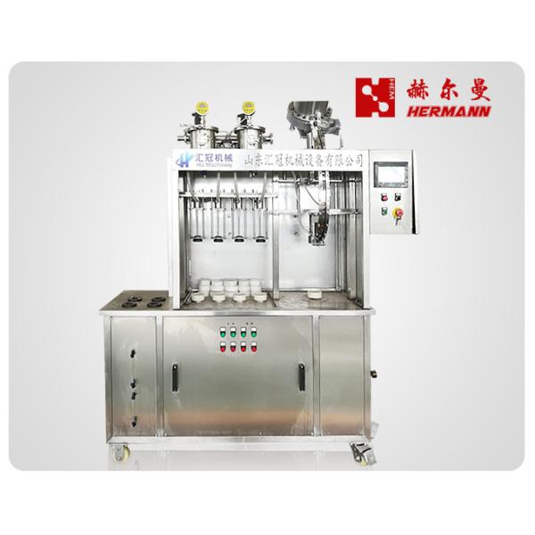 4-4-1 Beverage Bottling Equipment , Glass Bottle Filler SUS304 Body Material