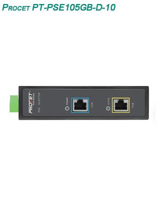 IEEE802.3 AT AF BT DC Power Over Ethernet Injector 50VDC To 57VDC