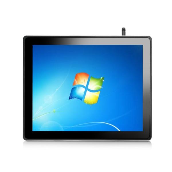 Factory Price Embedded/wall Mount Aluminum case Waterproof Lcd Monitor Fanless 12.1 inch Fully Enclosed Touch Screen Computer