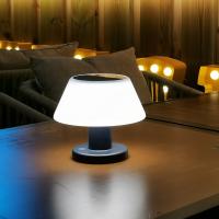 Lumière de table solaire rechargeable pour terrasse extérieure 4100K IP55