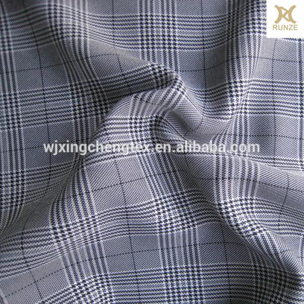 Polyester Yarn Dyed Fabric for Fashionable Women's Suits in Woven Technics