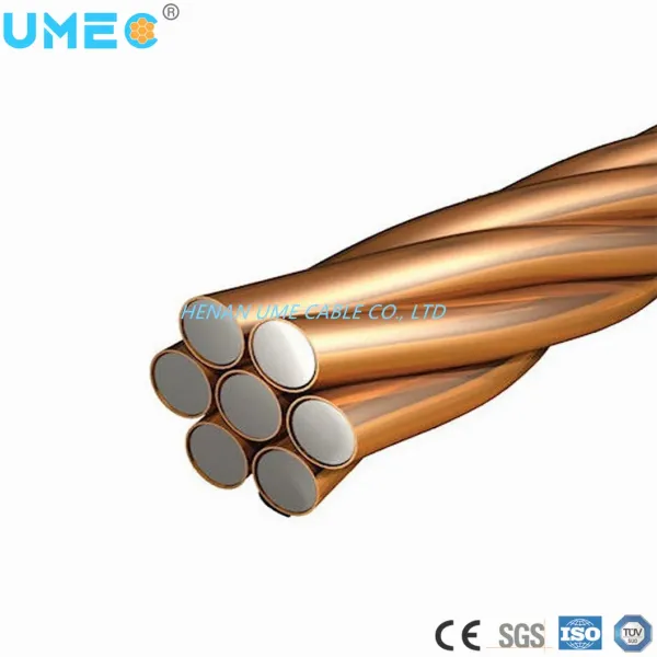 Grounding Wire Copper Coating Steel Wire Bare CCS Conductor