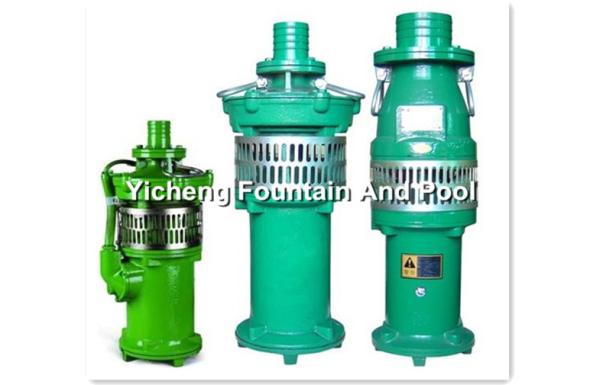 Oil-Filled Cast Iron Submersible Fountain Pumps For Fountain Projects
