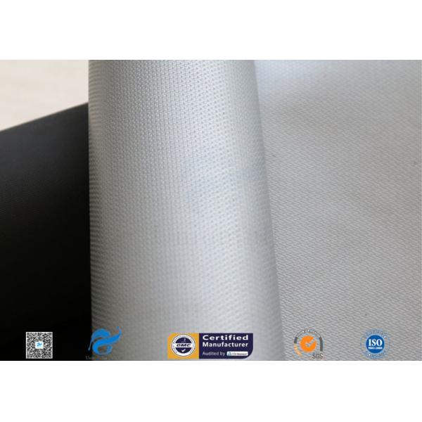 590G 0.45mm Grey Silicone Coated Fiberglass Fabric For Fire Resistant Blanket