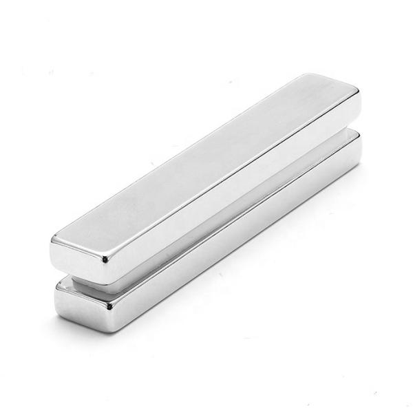 Grade N42 Powerful Neodymium Rare Earth Bar Magnet Manufacturing Method Sintered