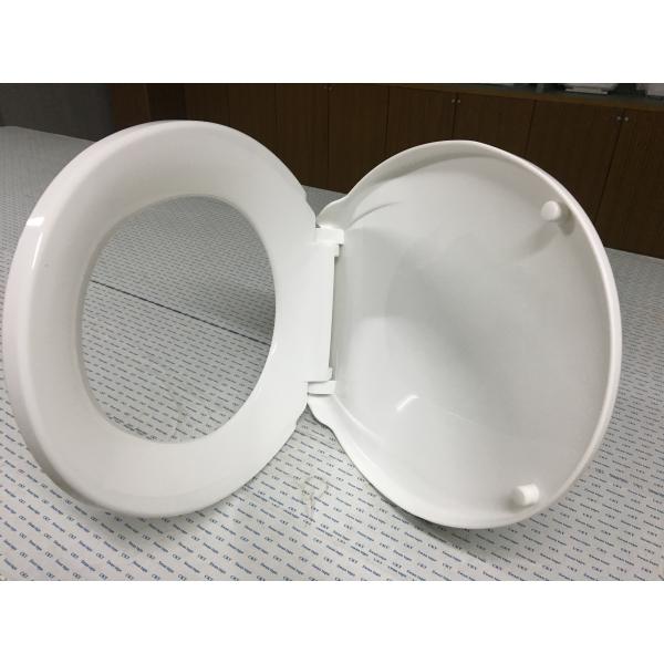 High Gloss Finish WC Seat Cover U - Shaped Prevent Siphon Design