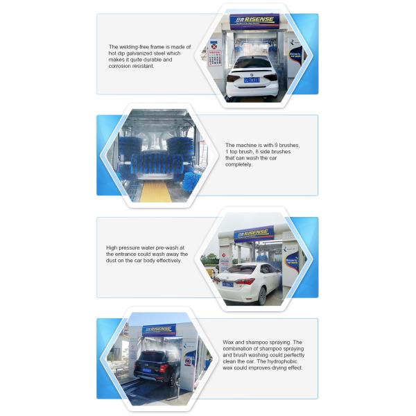 Автоматическая машина для стирки автомобилей под высоким давлением
