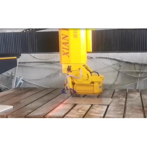 Высокоточная 4-осевая мостовая режущая машина Обработка камня