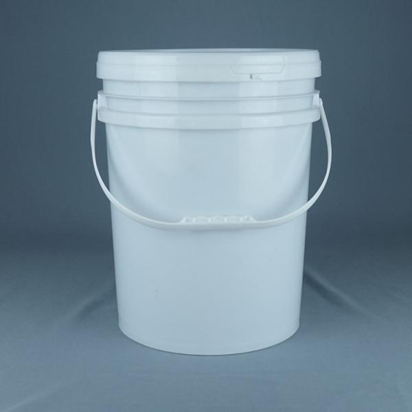 MOQ 1000sets Plastic Food Bucket IML / Thermal Transfer / Screen Printing CAS/FDA/SGS