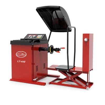 Electric Brake Automatic Wheel Balancer Air Powered Lifting Device Tire Balancer Machine  Self Calibrating And Self Diagnosis Programs Car Tyre Balancing Machine