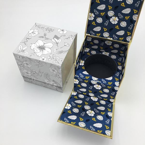 Encomenda personalizada Aceita papel quadrado CMYK para material de embalagem Caixa de embalagem cosmética