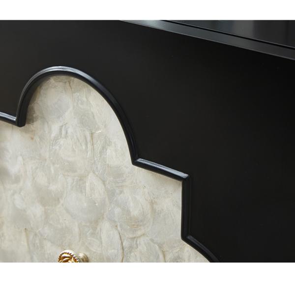 Modern Living Room Cabinets Custom American Solid Wood Shell Decorative Cabinet