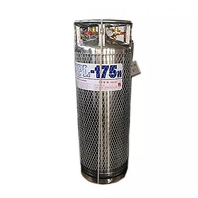 longue bouteille cryogénique d'oxygène liquide de cylindre de vase Dewar de durée de vie 175l