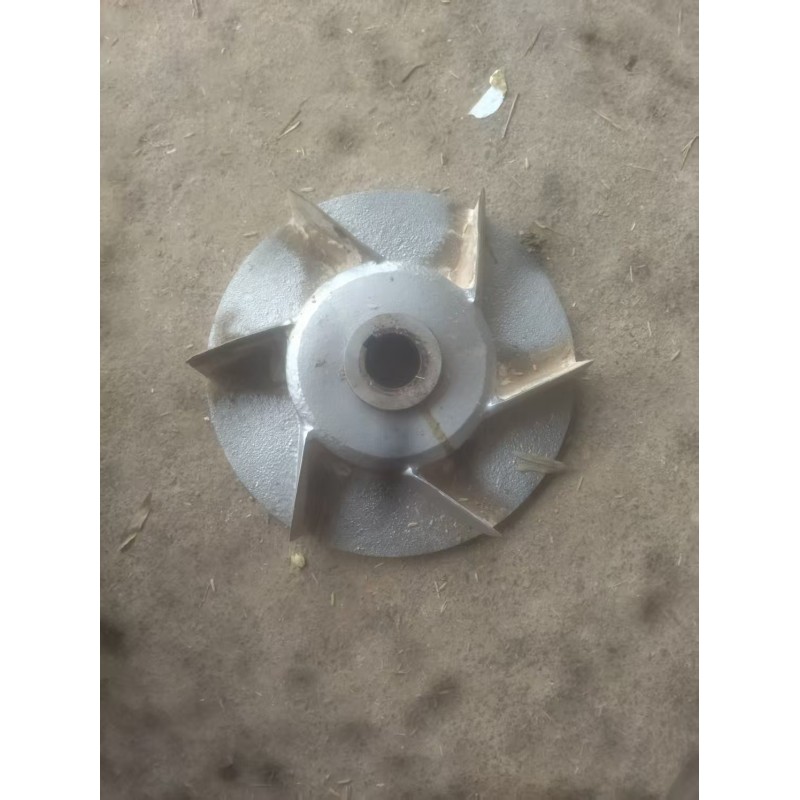 Wear Resistant Cast Iron Impeller Casting with Uniform Texture and Compact Internal Structure for Pumps and Fans