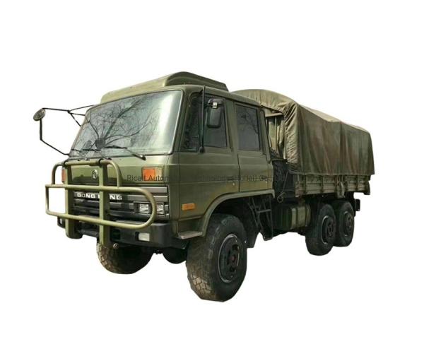 Alto Dongfeng 4x4 6x6 camião diesel off-road com tanque de carga de cerca e caixa de engrenagem FAST