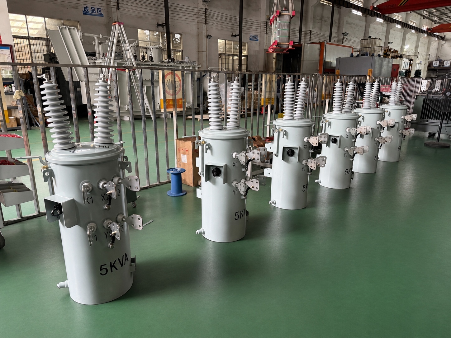 Dual 120/240V Output 5kVA Single Phase Pole Mounted Transformer for Rural Utility Distribution