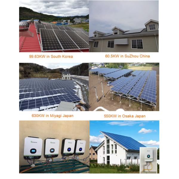 Single Phase Growatt MIN 5000 TL-X Solar Panel Inverter with 50Hz Output Frequency