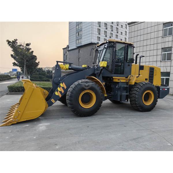 ZL50GN cargador de ruedas de 5,5 toneladas con cubo de roca de 3 m3 y motor