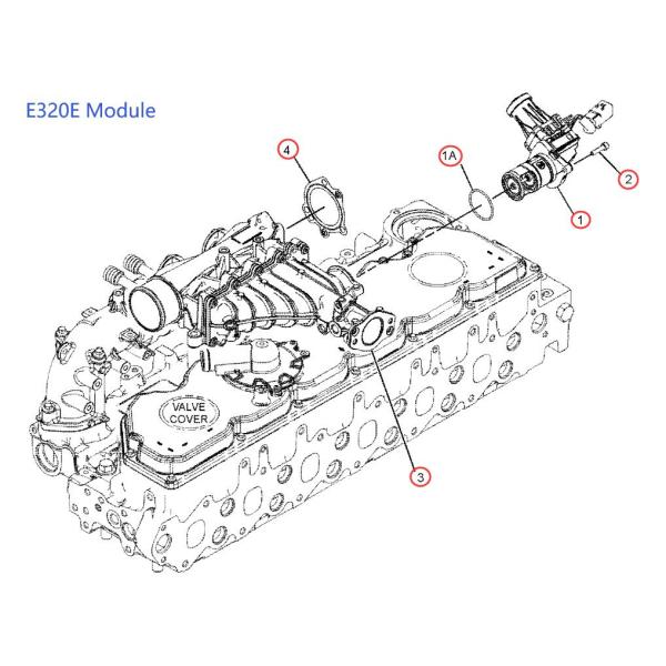 377-2854 модуль как экскаватора CAT Gp клапана C7.1 E320E C6.6 части коллекторного запасные