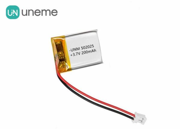 5.1*19.5*24mm Custom Lithium Polymer Battery 502025 3.7V 210mAh with CB IEC62133