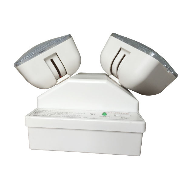 Wall Mounted LED Twin Spot Emergency Light 3.6V Ni-Cd Battery IP20 TL030CN