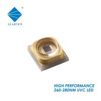 Microplaqueta UVC ótica 255nm 285nm SMD 3535 6V do diodo emissor de luz do poder 80-120mw