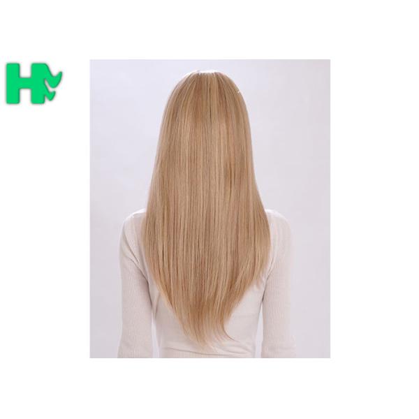 Pretty Long Synthetic Wigs For Women Cheap Long Straight Blonde Synthetic Wig