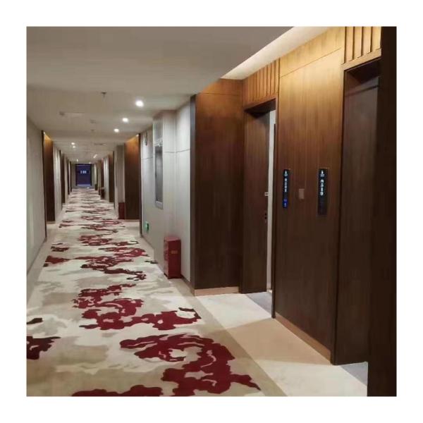 Commercial Flooring Hotel Carpet WILTON Machine Made with 80%Wool 20%Nylon Fire Proof