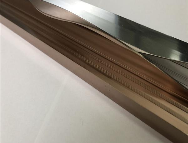 Shining Polishing Finish Aluminium Extrusion Profiles / Aluminum Profile For Kitchen Cabinet
