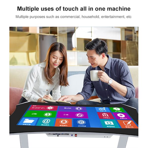 43 inch Smart Touch Table Lcd Table Smart Windows Interactive Multitouch Lcd Computer Advertising Screen
