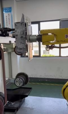 High Speed Auto Robot Deburring 1000 Pieces/Hour Compact Metal Finishing Machine