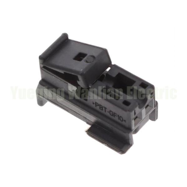 2 Pin 1-929080-5 conector de cableado con terminal de conexión de la carcasa de conector serie Negro